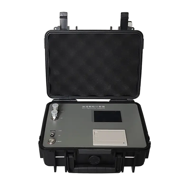 جهاز مراقبة نظافة الزيت المحمول